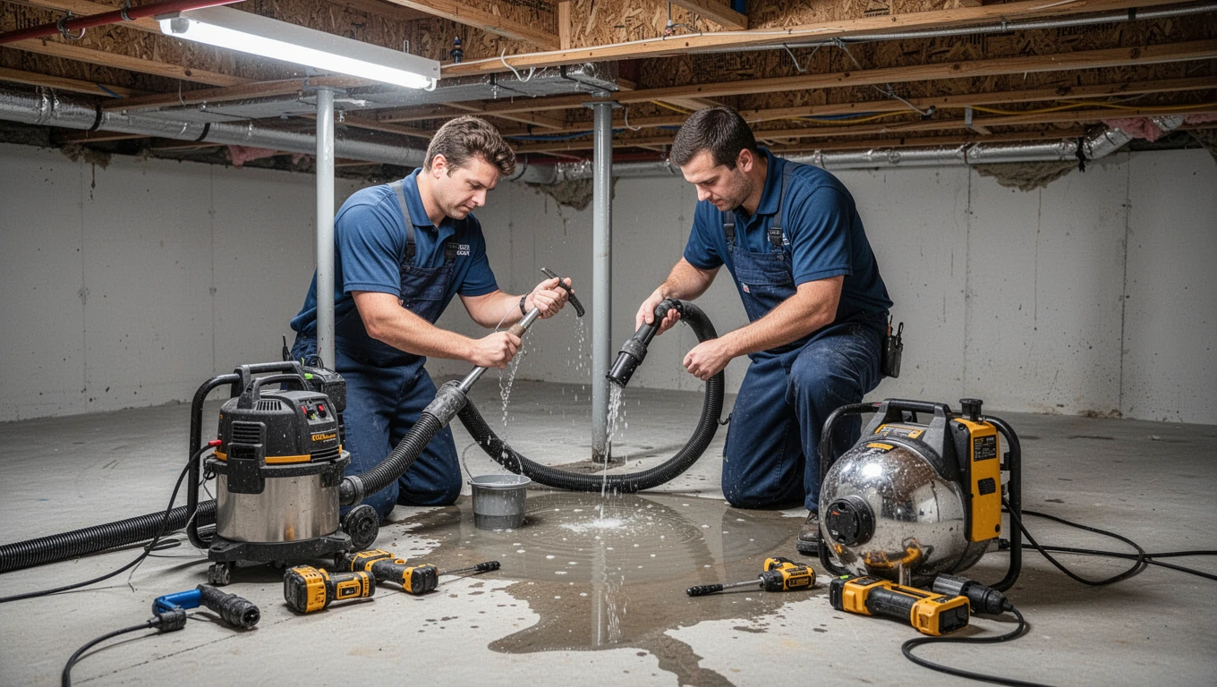 Crawl Space Water Removal
