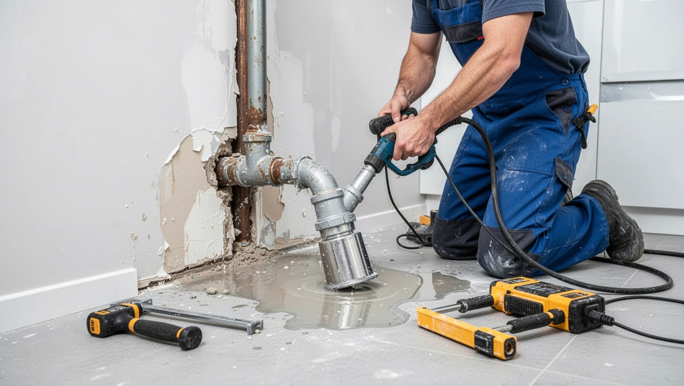 Burst Pipe Cleanup