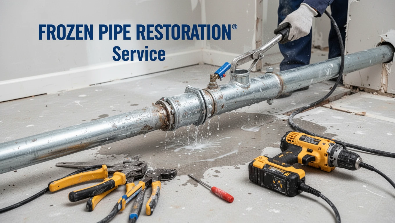 Frozen Pipe Restoration